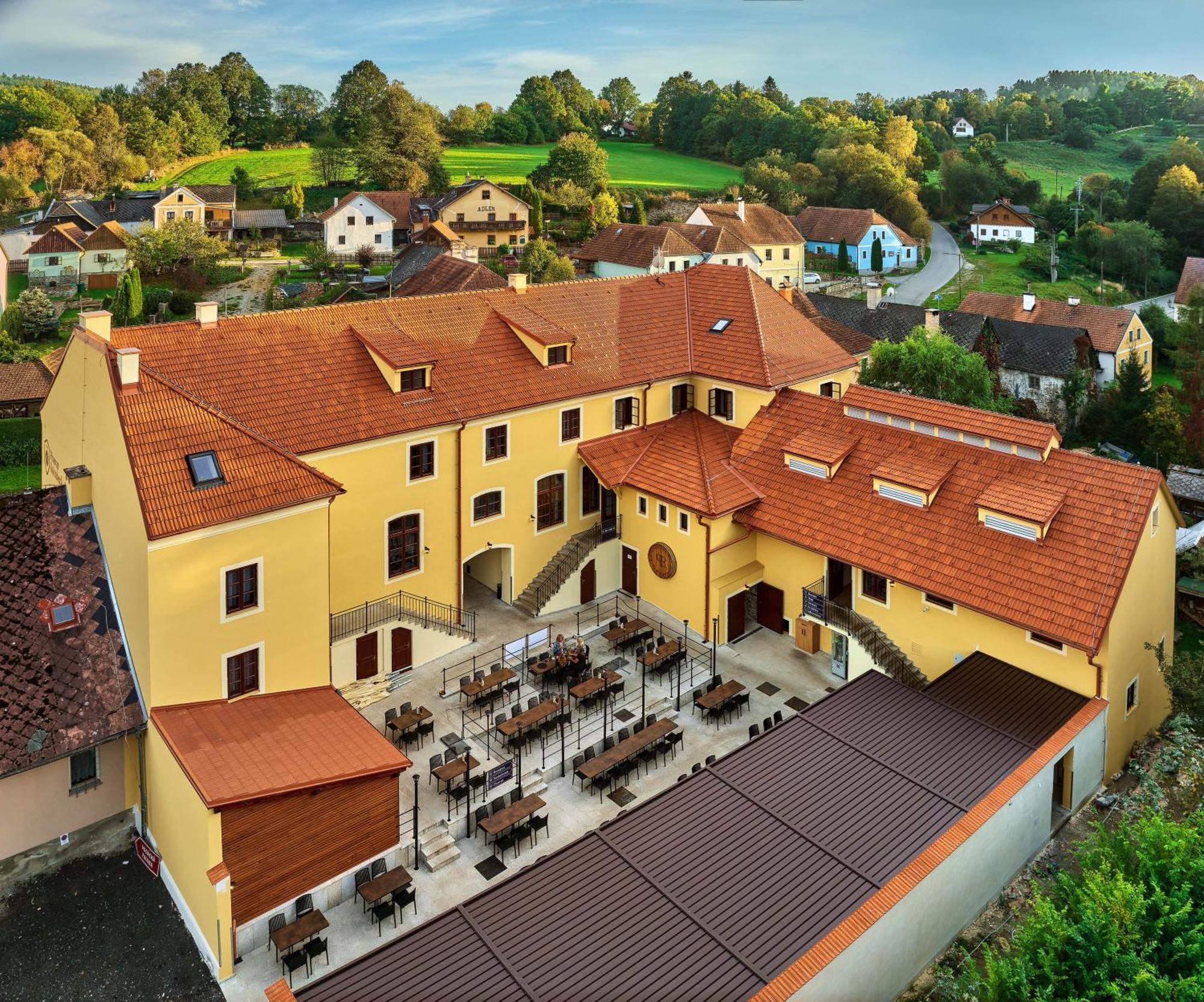 Pivovar Rozmberk Rozmberk Nad Vltavou Luaran gambar